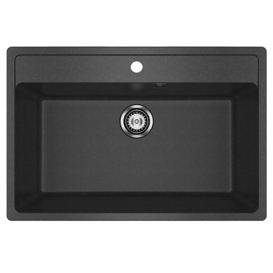 Ulgran U-600 Gránit Mosogatótálca - Egymedencés, Téglalap, Extra széles 760 x 510 mm