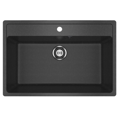 Ulgran U-600 Gránit Mosogatótálca - Egymedencés, Téglalap, Extra széles 760 x 510 mm