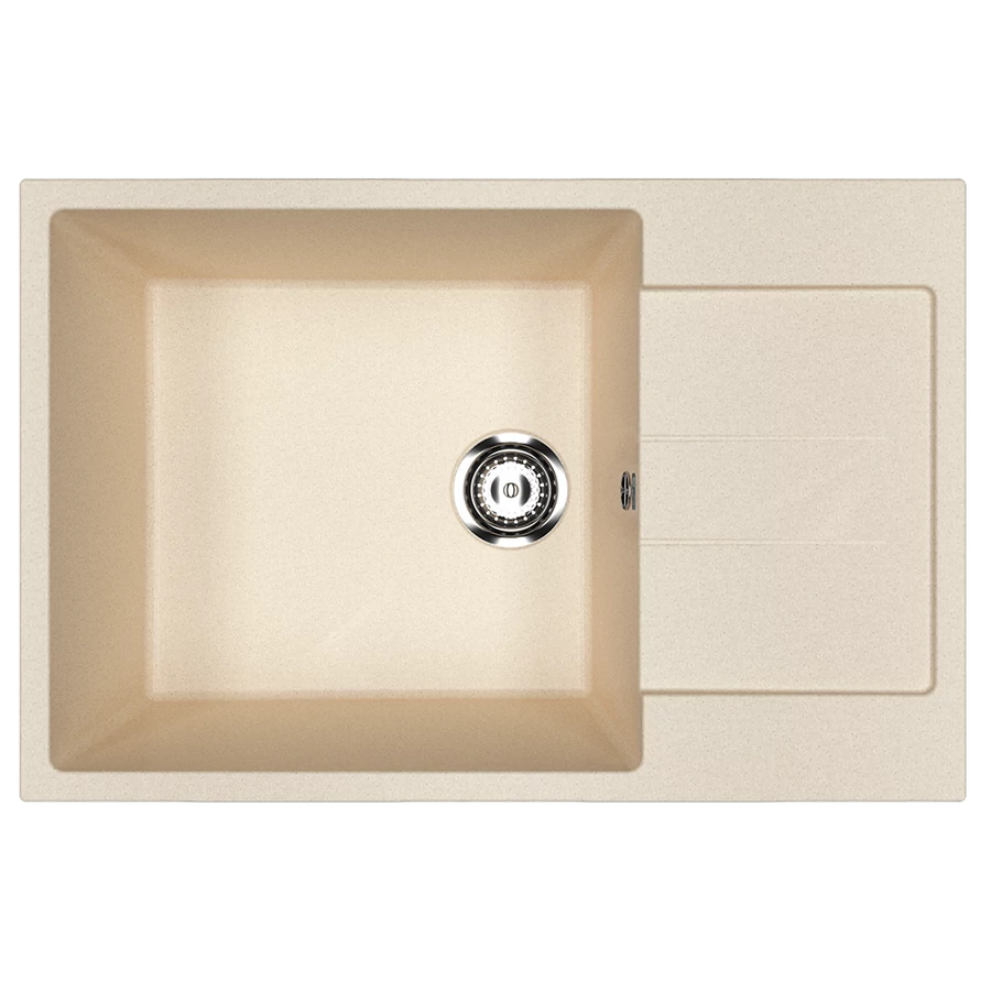 Ulgran U-602 Gránit Design Mosogatótálca - Csepegtetőtálcás 760 x 500 mm
