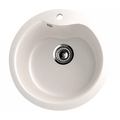 Ulgran U-102 Gránit Design Mosogatótálca - Egymedencés, Kerek 480 mm