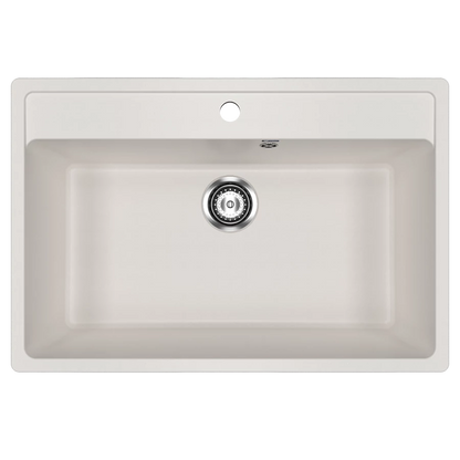 Ulgran U-600 Gránit Mosogatótálca - Egymedencés, Téglalap, Extra széles 760 x 510 mm