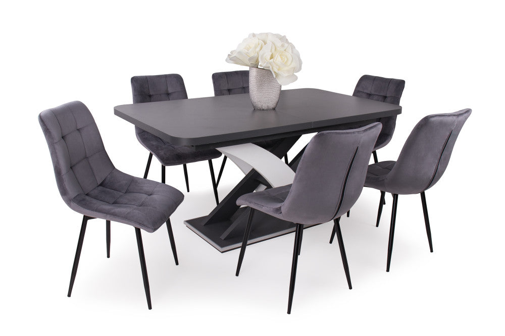 Elis étkezőasztal Kitty székkel  - étkezőgarnitúra