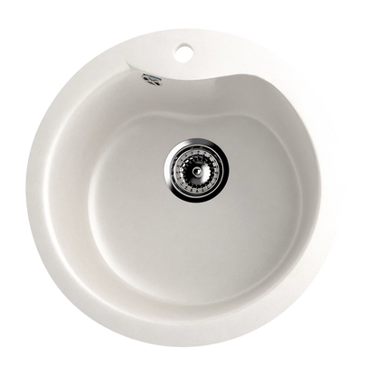Ulgran U-102 Gránit Design Mosogatótálca - Egymedencés, Kerek 480 mm