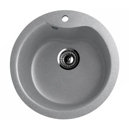 Ulgran U-102 Gránit Design Mosogatótálca - Egymedencés, Kerek 480 mm