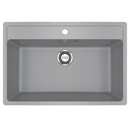 Ulgran U-600 Gránit Mosogatótálca - Egymedencés, Téglalap, Extra széles 760 x 510 mm