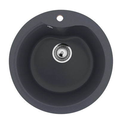 Ulgran U-102 Gránit Design Mosogatótálca - Egymedencés, Kerek 480 mm