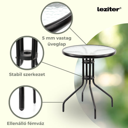 Largo Balcony kerti bútor garnitúra szett bézs
