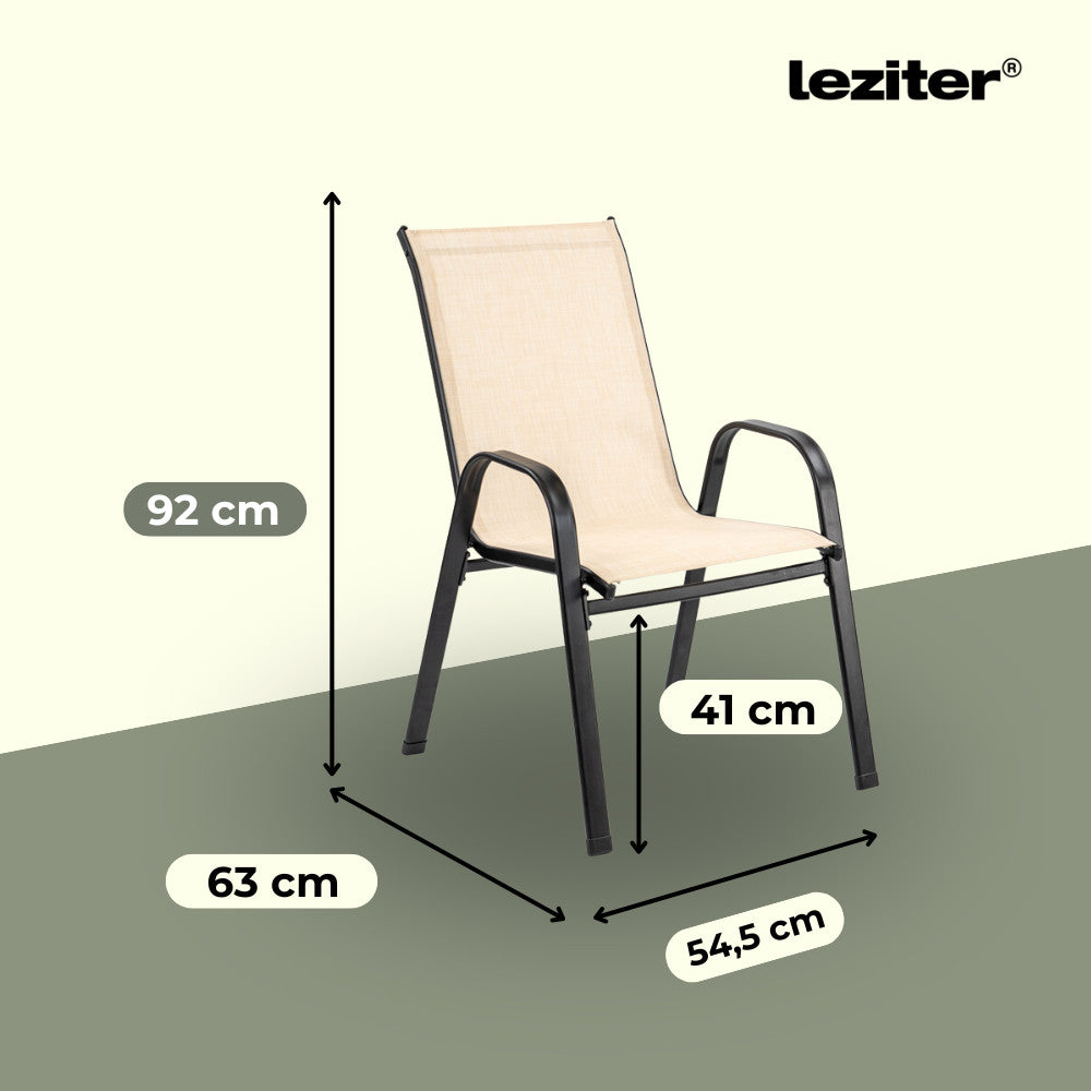 Lizi balcony kerti bútor garnitúra szett bézs