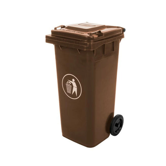 Hulladéktároló 12L barna