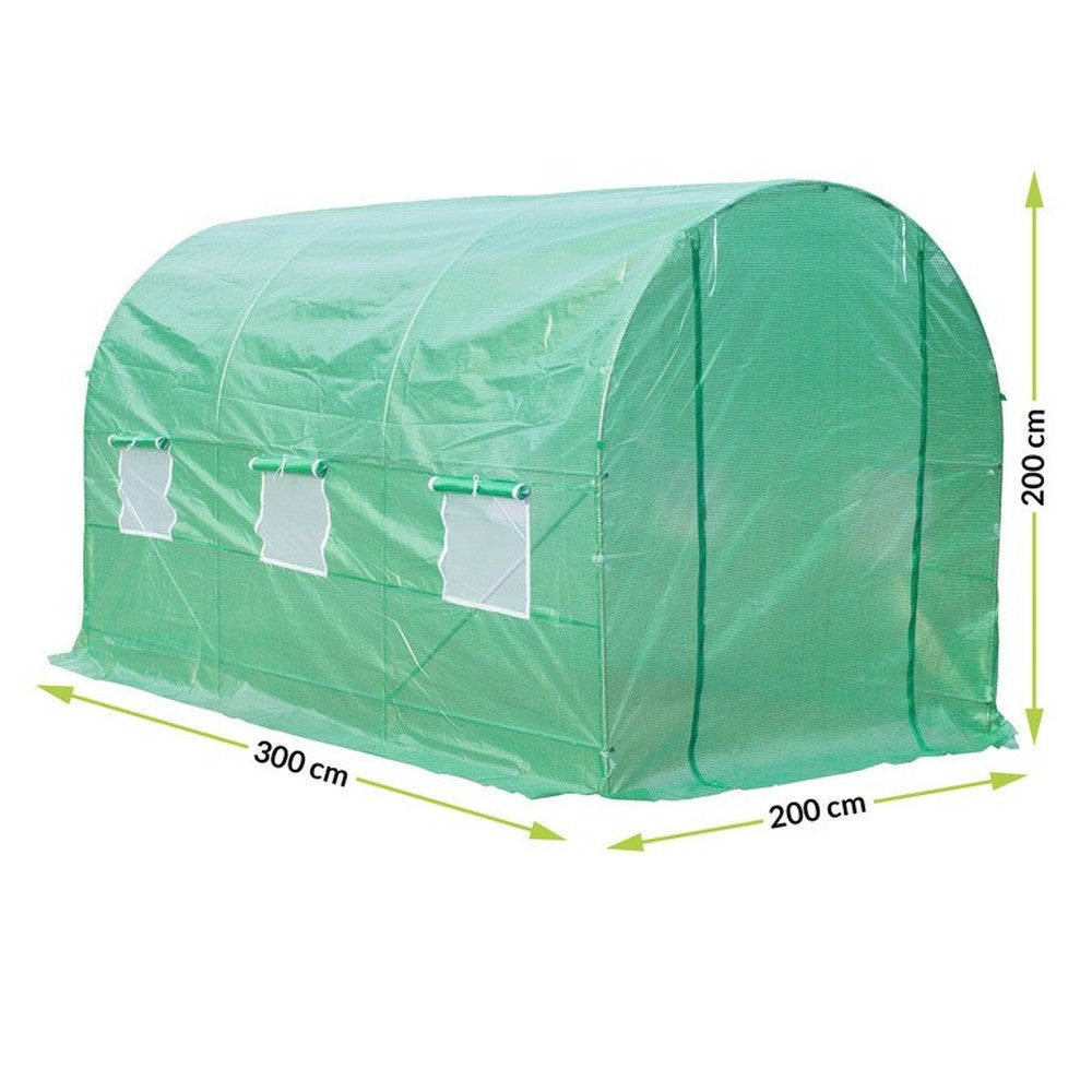Fólia melegház 2x3x2 m (váz+fólia)_1