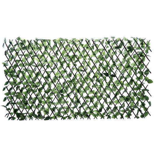 Borostyán műnövényes erkélyburkolat 200x100 cm