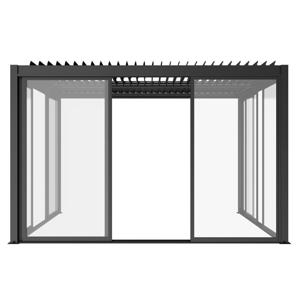 LUXE S8 tolóajtók 270x218cm 3 m-ig antracit