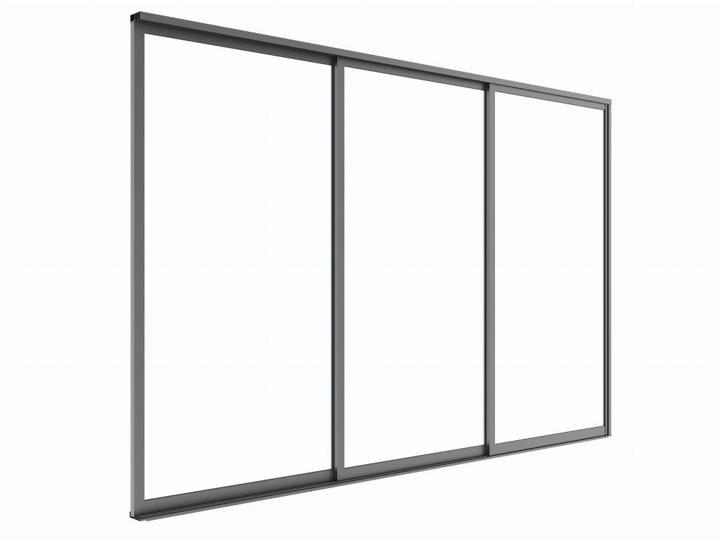 LUXE S8 tolóajtók 270x218cm 3 m-ig antracit