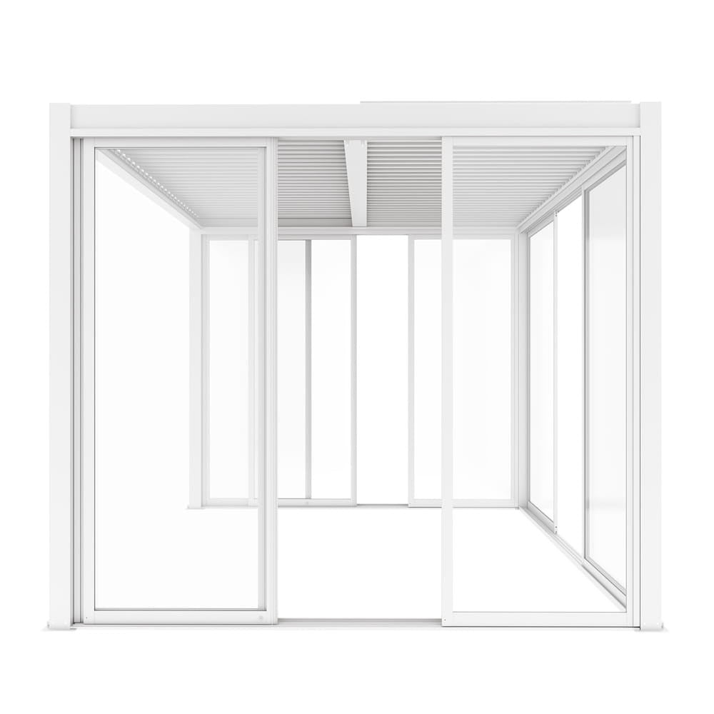 LUXE S8 tolóajtók 270x218cm 3 m-ig fehér