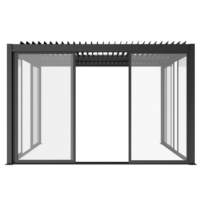 LUXE S8 tolóajtók 370x218cm 4 m-ig antracit