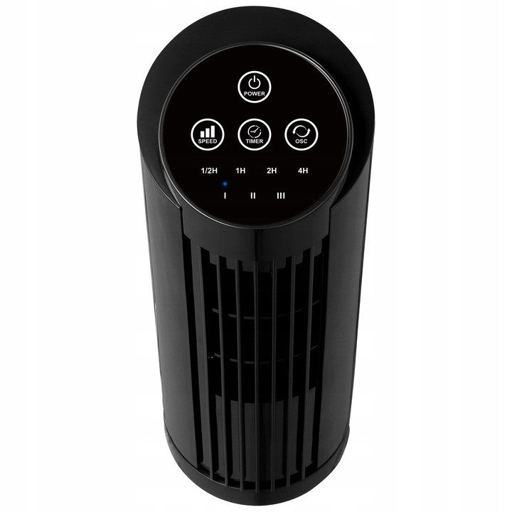 Mistral oszlopventilátor 20 W, fekete