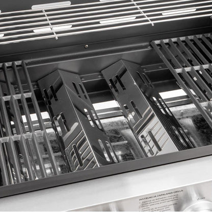 BR-K4PLUS komplett kerti grillpult 4+1 égős