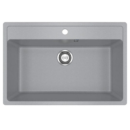 Ulgran U-600 Gránit Mosogatótálca - Egymedencés, Téglalap, Extra széles 760 x 510 mm