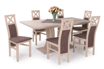 Herman szék Bella étkezőasztallal  - étkezőgarnitúra