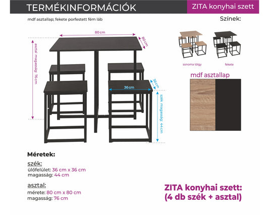 Zita konyhai szett