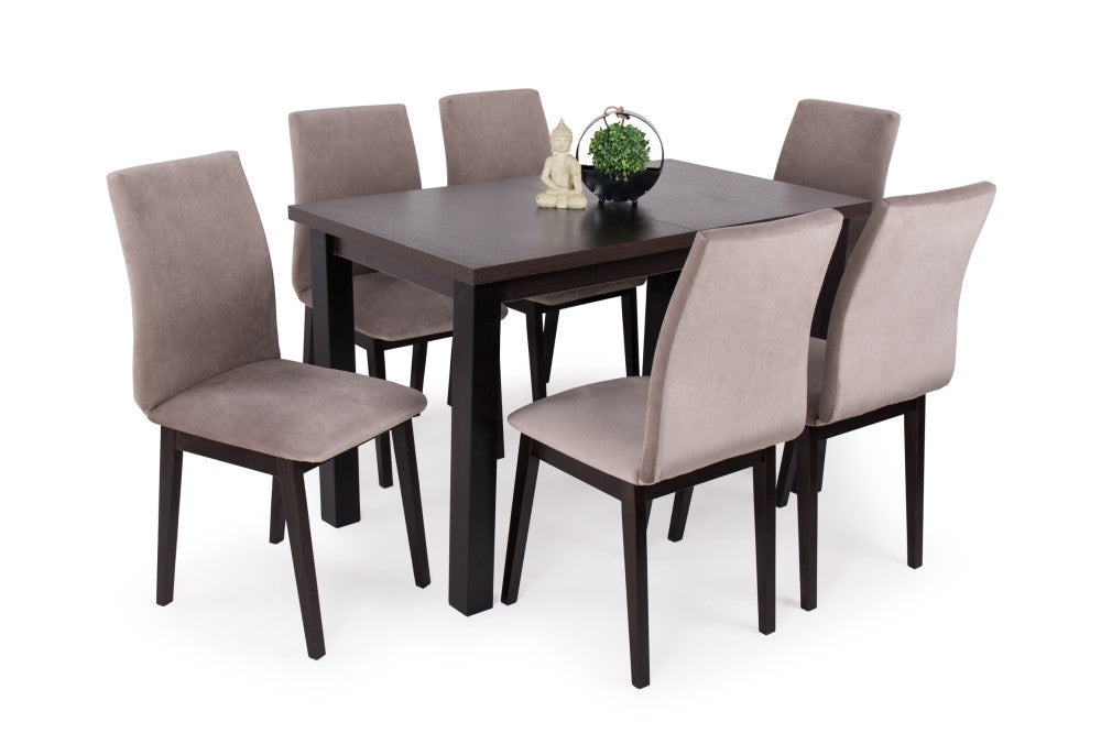 Lotti szék Berta étkezőasztallal  - étkezőgarnitúra