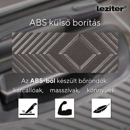 TraveLux Pro közepes bőrönd keményfedeles 68x45x25 cm szürke