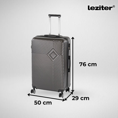 TraveLux Pro nagy bőrönd keményfedeles 76x50x29 cm szürke