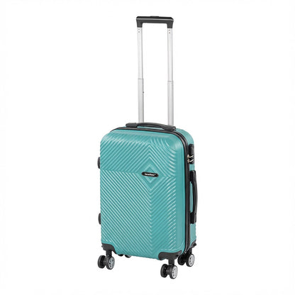 TraveLux Pro közepes bőrönd keményfedeles 68x45x25 cm lagúnakék