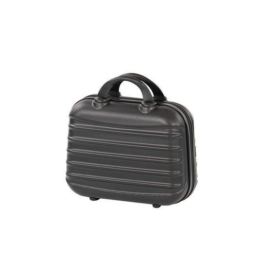 TraveLux Max kisméretű kézi bőrönd keményfedeles 28x36x16 cm fekete