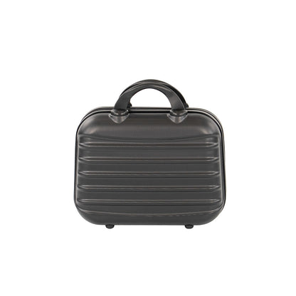 TraveLux Max kisméretű kézi bőrönd keményfedeles 28x36x16 cm fekete