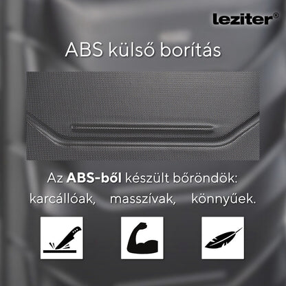 TraveLux Max kézipoggyász keményfedeles levehető kerékkel 40x30x20 cm fekete