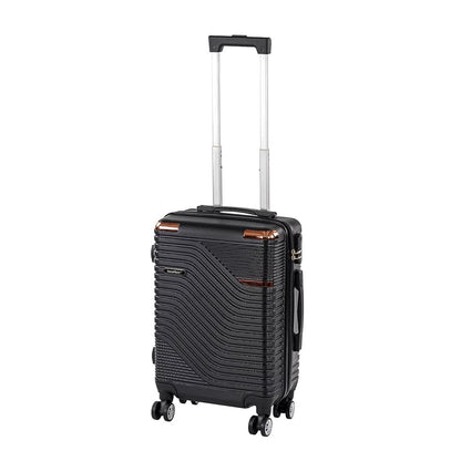 TraveLux Urban kézipoggyász keményfedeles levehető kerékkel 40x30x20 cm fekete