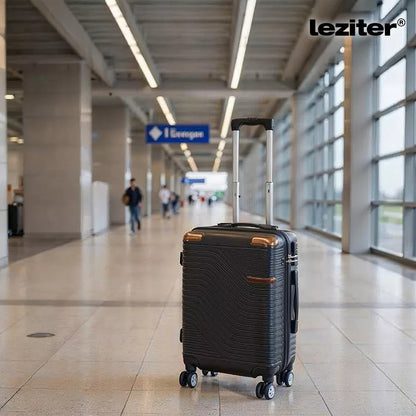 TraveLux Urban kézipoggyász keményfedeles levehető kerékkel 40x30x20 cm fekete