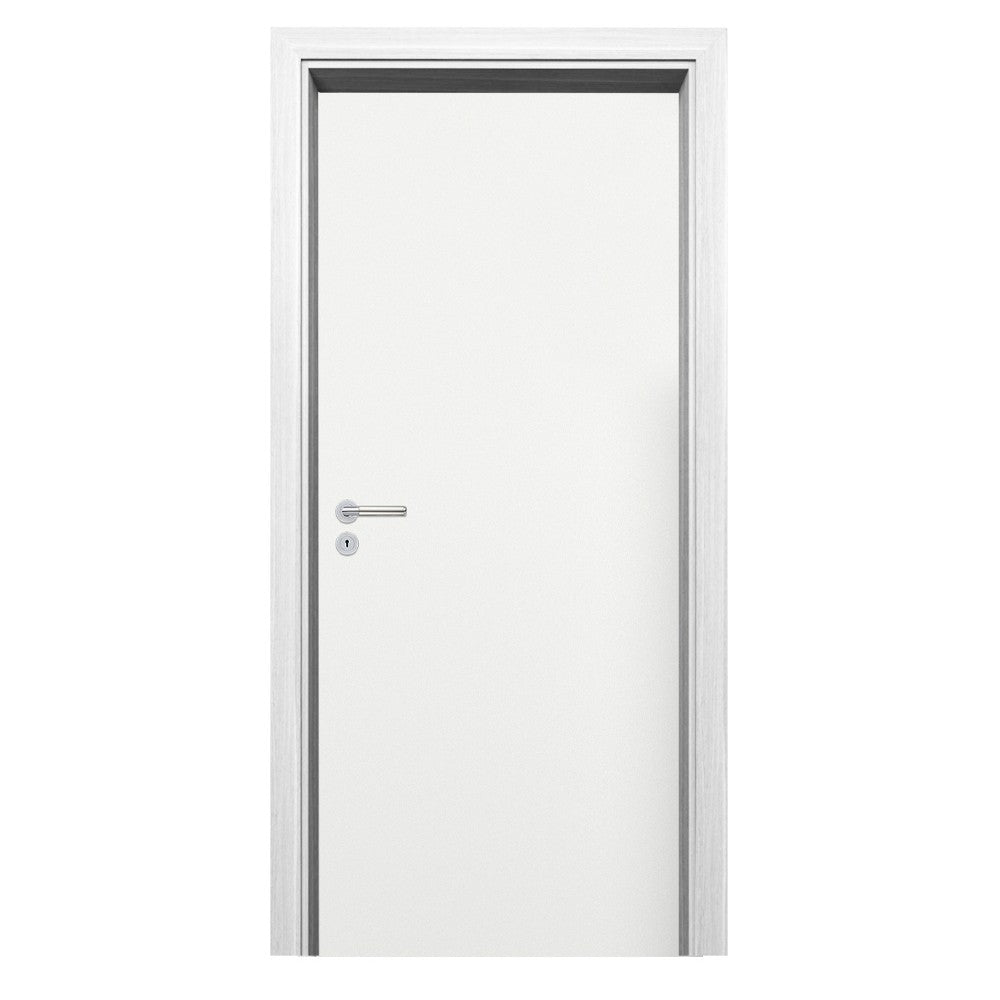 Dekor ajtólap fehér 75/210 jobbos BB zár króm pánt