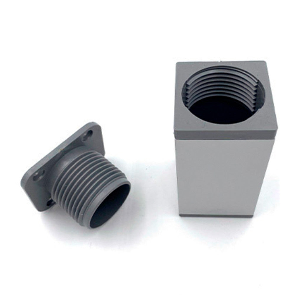Uni bútorláb 60 mm ezüst