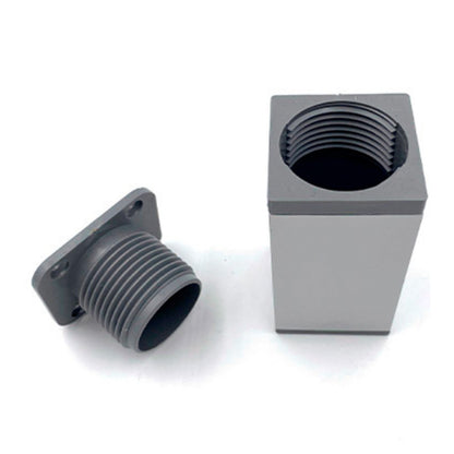 Uni bútorláb 60 mm ezüst