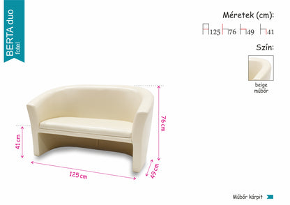 BERTA DUO fotel