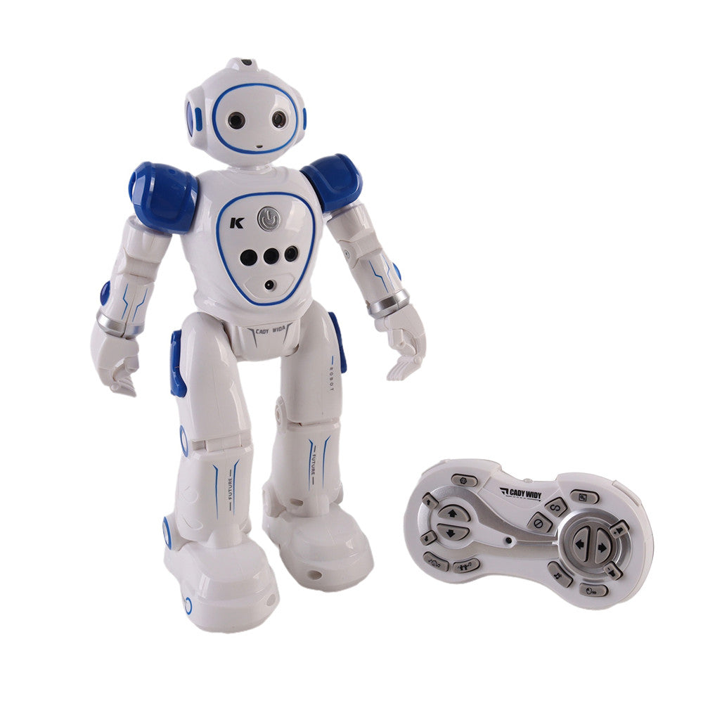 Cady robot intelligens, érzékelős, interaktív játék kék