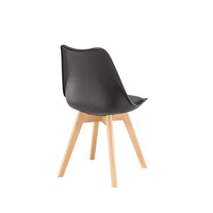 Silla étkezőszék 4 db fekete színben
