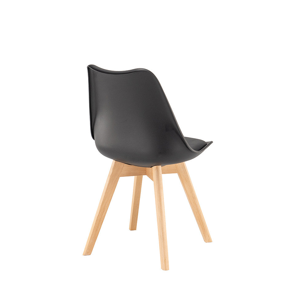 Silla étkezőszék 6 db fekete színben