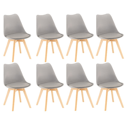 Silla étkezőszék 8 db szürke színben