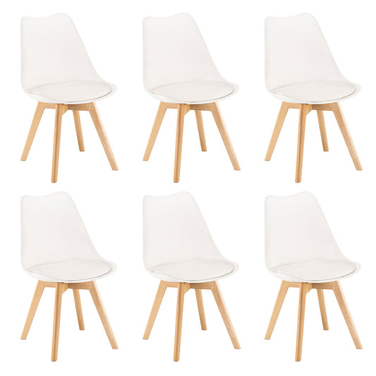 Silla étkezőszék 6 db fehér színben