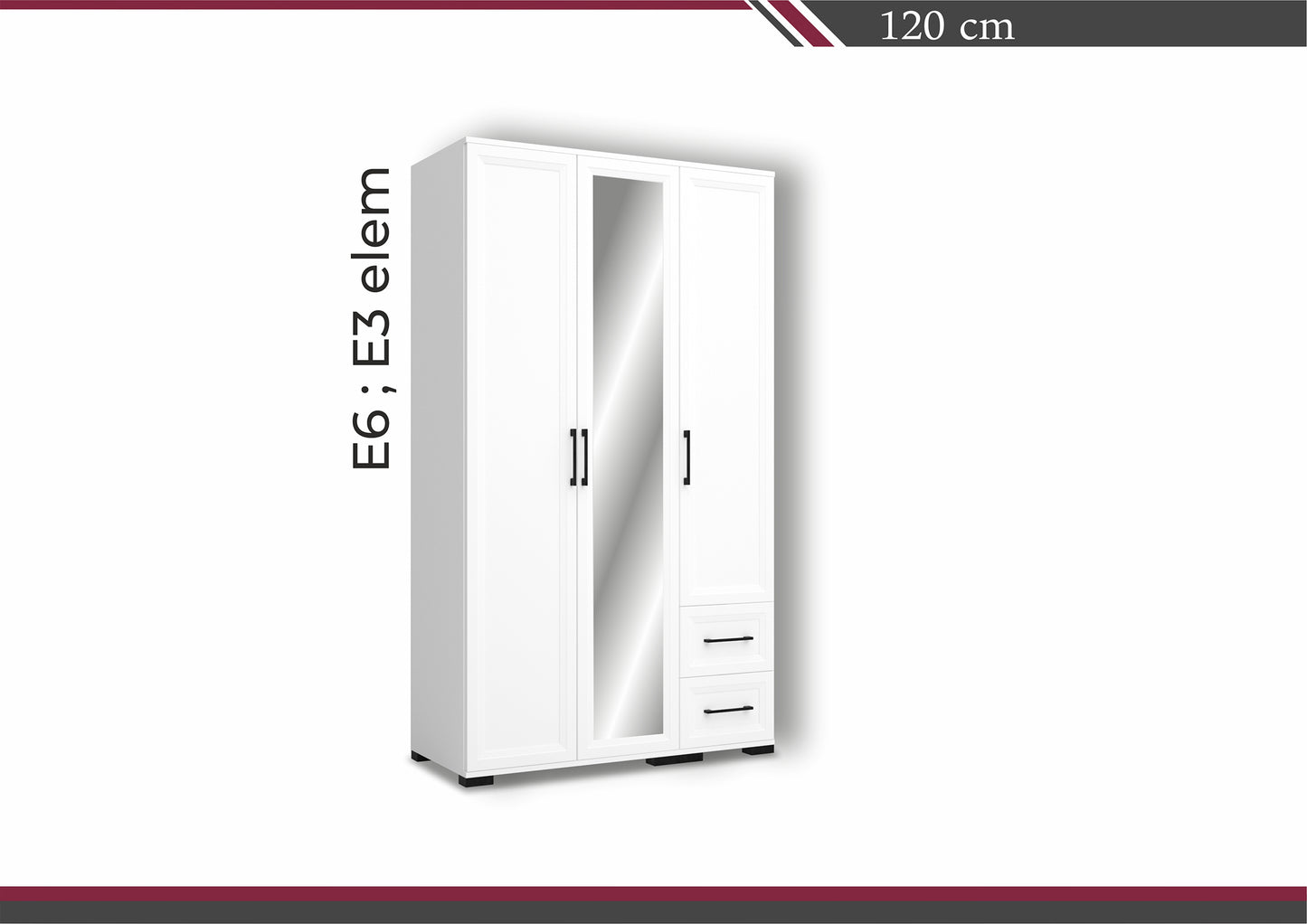 EVEREST gardróbrendszer (120-160-240 cm)