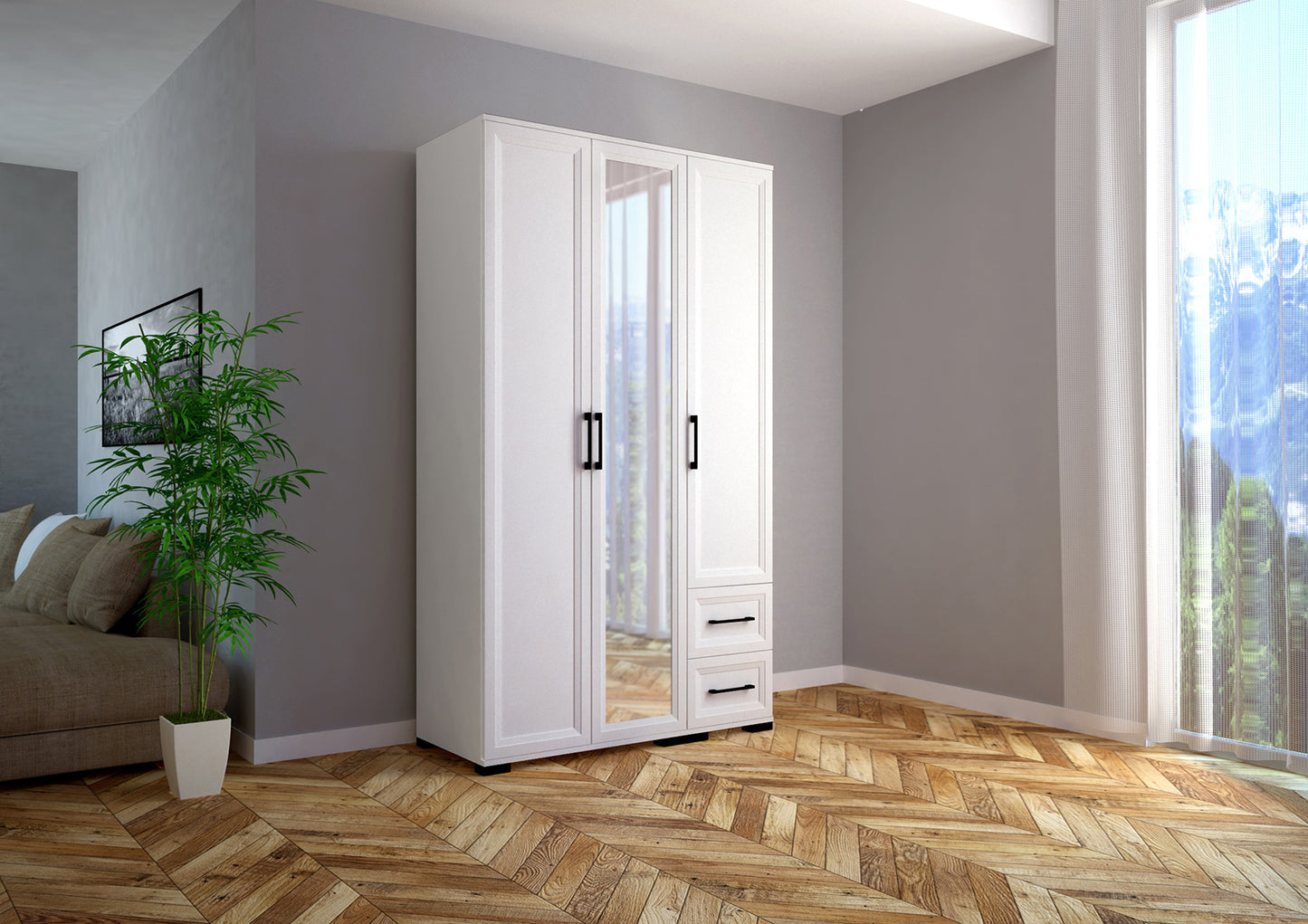 EVEREST gardróbrendszer (120-160-240 cm)