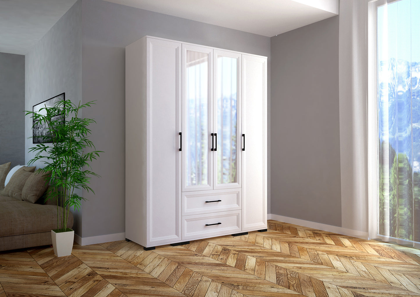 EVEREST gardróbrendszer (120-160-240 cm)