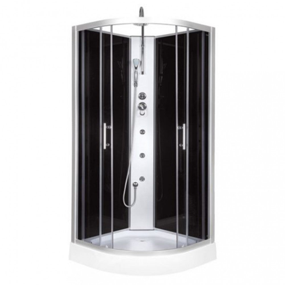 FARO80 hidromasszázs zuhanykabin, 80x80x227 cm