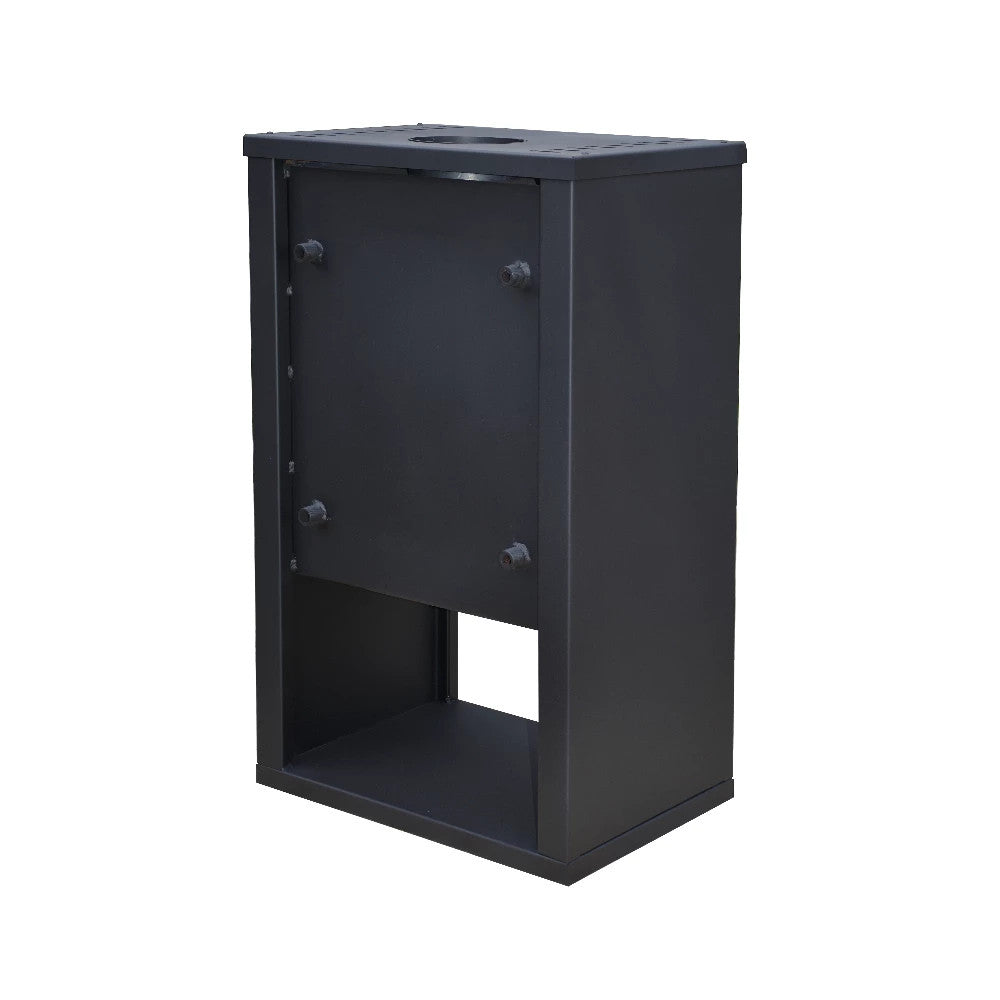 Flores vízteres szilárd tüzelésű kályha fekete 15 kw_4