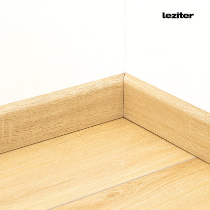 Vinyl SPC padló szegély Hradok tölgy 2400x60x12 mm