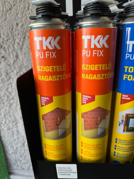 TKK PU Fix Pisztolyos Ragasztóhab