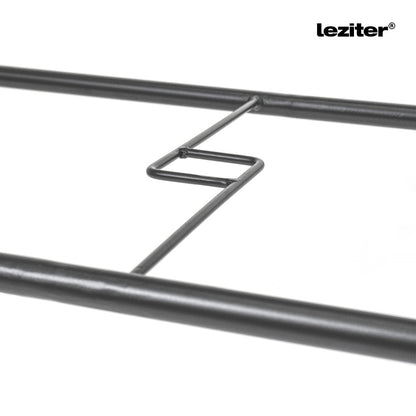 Melfi fém mesh kerti asztal 150x90x75 cm antracit